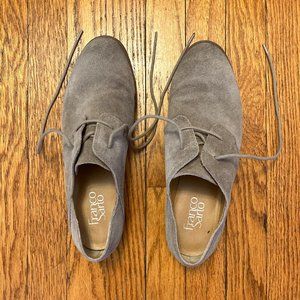 Franco Sarto Oxford Suede Shoes